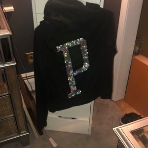 Vs Pink Bling Hoodie